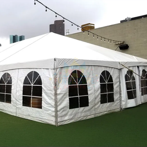Tentes d'événement en aluminium à grand espace personnalisées, auvent résistant à l'usure, serre durable, tente de fête de mariage en plein air pour événement - Product Image 5