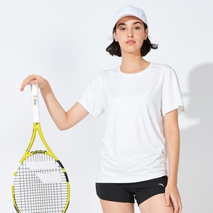 เสื้อยืดผู้ชายผ้าโพลีเอสเตอร์ผสมสแปนเด็กซ์ แห้งเร็ว ทรงพอดีตัว รับสกรีนโลโก้แบบซับลิเมชั่น เสื้อยืดออกกำลังกายสำหรับผู้ชายและผู้หญิง - Product Image 3