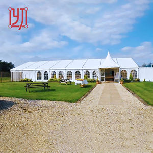 Tente de réception extérieure en aluminium de 20 m pour 500 personnes, idéale pour mariage, événement, ou fête de lune de miel - Product Image 3