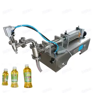 Great price semi-automatic hand oil liquid water liquid filler filling machine