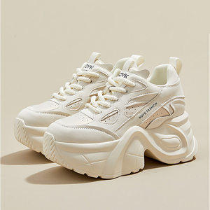 Baskets Chunky Tendance pour Femmes 2026 Nouveautés Décontractées à Enfiler avec Talons Intégrés Unisexe - Product Image 4