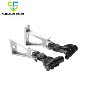 Abrazadera <span class=keywords><strong>de</strong></span> Suspensión ES1500, Abrazadera <span class=keywords><strong>de</strong></span> Extremo Muerto <span class=keywords><strong>de</strong></span> Metal Aislado con Soporte <span class=keywords><strong>para</strong></span> Cable <span class=keywords><strong>para</strong></span> Línea <span class=keywords><strong>de</strong></span> Transmisión - Product Image 1