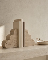 Serre-livres décoratifs modernes en forme d'escalier nuageux pour salon, bureau, bibliothèque, décoration intérieure, vente en gros, logo personnalisé