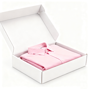 Boîtes d'expédition en carton ondulé de couleur personnalisée pour l'emballage de vêtements, chapeaux et casquettes de baseball Stockage de parfum par stratification brillante - Product Image 4