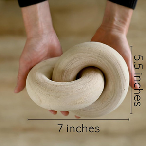 Artículos de decoración de mesa de centro Mesa de centro Decoración de libros Estante de libros de tapa dura <span class=keywords><strong>Objetos</strong></span> decorativos Sala de estar Nudo de madera - Product Image 4