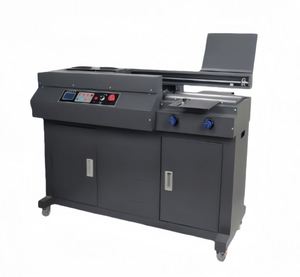Large Fully Automatic <b>Binding</b> Equipment with Hot Melt Gluing Function Wireless <b>Binding</b> <b>Machine</b> with Glue for Document File Books - Product Image 1