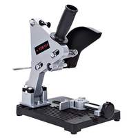 Support universel multifonctionnel pour meuleuses d'angle de modèles 100-125, avec alimentation électrique intégrée, outil de fixation et support de coupe