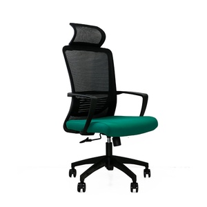 Chaise de bureau pivotante de haute qualité en maille pour visiteurs, chaise de bureau inclinable en tissu pour personnel, avec fonction de levage - Product Image 6