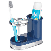 Usine 14808 carré en plastique porte-brosse à dents étagère de rangement salle de bain lavabo maquillage brosse support support de rangement