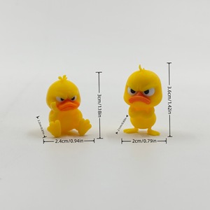 Figura Decorativa de Patito Amarillo, Impresa en PLA, Caja Sorpresa, Adorno de Escritorio, Unisex - Product Image 4