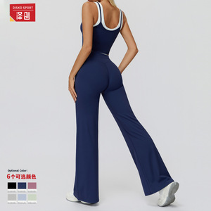 ชุดโยคะผู้หญิง Zechuang แบบสองชิ้น กางเกงเอวสูง ชุดกีฬาสำหรับสาวๆ รุ่นใหม่ ฤดูใบไม้ร่วง 2025 รุ่น TZ3129 - Product Image 2