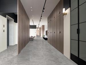 Sứ gạch lát sàn bề mặt mờ gạch lát sàn 600x600mm không trượt foshan Gạch gốm ánh sáng màu xám bề mặt thô - Product Image 6