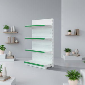 Estantería Metálica Perforada de Bajo MOQ y Buen Embalaje, Estantería Independiente Ligera para Exhibición en Tiendas, Góndola para Supermercados (para <span class=keywords><strong>Tencent</strong></span>) - Product Image 1