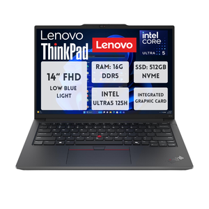 ThinkPad E14 Gen6 Intel Ultra5-125H/16GB Ram/512GBssd/FHD/integrato GPU <span class=keywords><strong>Lenovo</strong></span> Laptop - Product Image 1