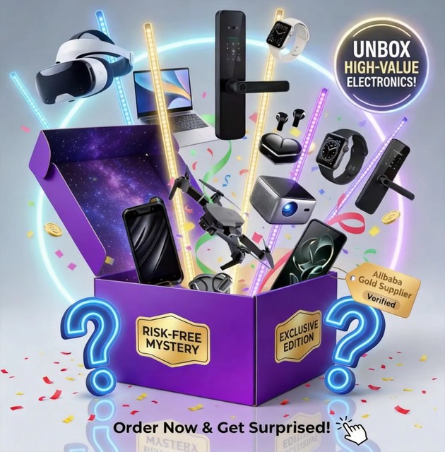 5-piece Digital Mystery Box Novelty Gifts for Men Women Random High Performance Electronics Gadgets Set New 2026 Hot Sale