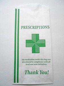 Sacs de prescription personnalisés pour dispensaires, sacs en papier à soufflet pour <span class=keywords><strong>pharmacie</strong></span>, emballage de médicaments pour pharmacies - Product Image 3