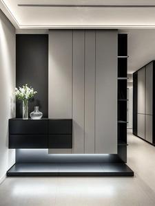 Zapatero <span class=keywords><strong>de</strong></span> Roble Natural Personalizado y Transpirable, Paneles Ecológicos Bajos en Formaldehído, Muebles Saludables <span class=keywords><strong>para</strong></span> la Entrada <span class=keywords><strong>de</strong></span> una Casa Nueva - Product Image 2