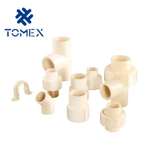 Plumbing materials fitting cpvc 45 degree male thread elbow ASTM D2846 2/3/5/6 inch cpvc pipe fittings