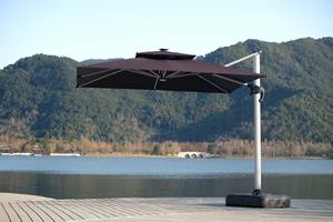 Оптовая продажа, современный ветрозащитный садовый зонт с солнечным светом, зонтик большого размера для открытого ресторана, отеля, внутреннего двора, тренажерного зала - Product Image 5