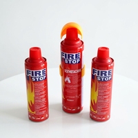 Extincteur à mousse en poudre sèche 500 ml pour voiture, pour une extinction rapide des incendies et un lutte contre les flammes, multifonctions
