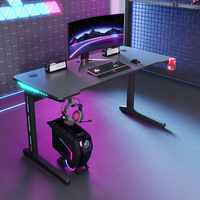 YZ Wholesale Nouveau Design Meuble de Gaming en Forme de I pour PC de Bureau, Qualité Supérieure, Meilleures Ventes