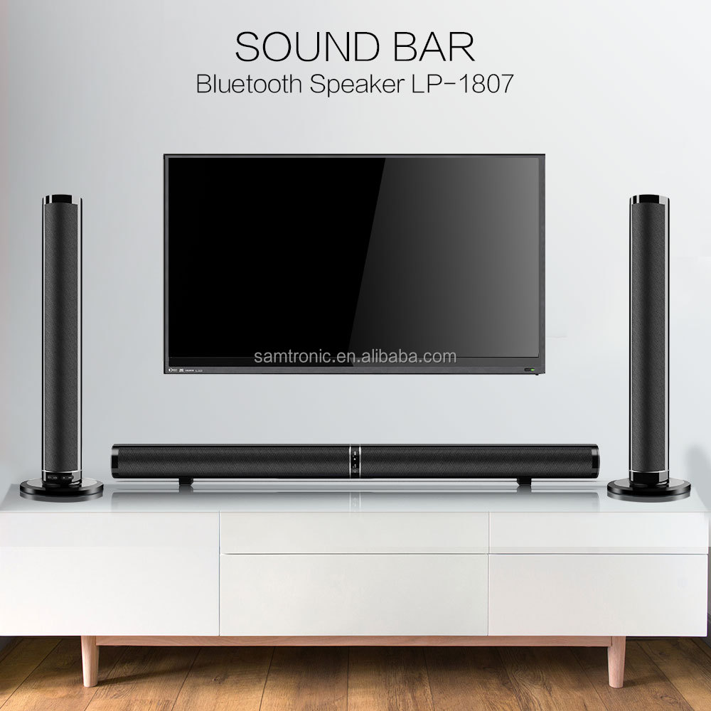 BT スピーカー SM-2130、50W出力の2.0CHサウンドバー、テレビ用