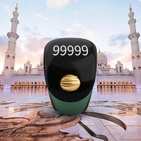 S8 Smart Tally Compteur Anneau Défilement Perle HD OLED Affichage Comptage Électronique Longue Durée Rechargeable Anneau De Prière Musulman