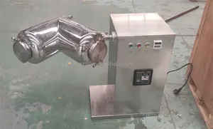 High Efficiency Industrial Commercial Electric Powder Blender V Mixer Dry Powder Mixing Machine