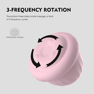 2024 nuevo vibrador del clítoris Oem Odm novedad proveedor de juguetes sexuales <span class=keywords><strong>Mini</strong></span> masajeador corporal vibrador de rotación para mujeres - Product Image 2