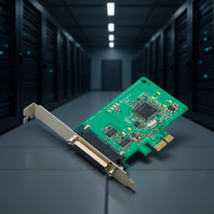 Placa de conexión en serie Moxa Cp-102el-db9m Pci Express de 2 puertos Rs232 con conectores Db9 para uso industrial - Product Image 3