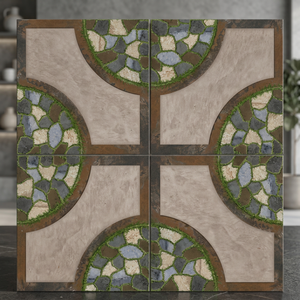 Dalles de parking en porcelaine numérique 400x400mm les plus vendues, antidérapantes, texture solide, pour sols extérieurs et jardins - Product Image 6