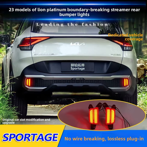 2023 para <span class=keywords><strong>Kia</strong></span> <span class=keywords><strong>Sportage</strong></span> LED Tail Special Modified H4 Shape 12V Luz de parachoques antiniebla de freno trasero Nueva condición Luz de parachoques trasero para - Product Image 2