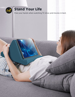 Lamicall PL01 Support de lecture pour livre, coussin de lit doux pour tablette, support de repos pour liseuse électronique et téléphone portable, multi-angles