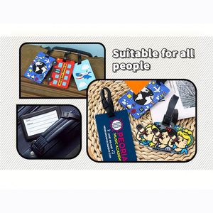 Étiquette de bagage en PVC personnalisable de haute qualité pour les voyages d'affaires - Product Image 6