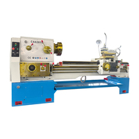 Mesin Bubut Konvensional Tugas Berat Horizontal CA6161 370mm Swing HRC52 dengan Rel Pemandu yang Dikeraskan untuk Bengkel Kerja