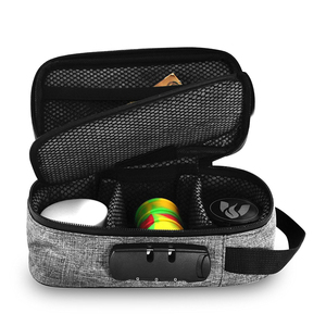 Biểu tượng tùy chỉnh khóa mùi bằng chứng container hộp Stash Túi trường hợp mùi bằng chứng với sự kết hợp toàn vẹn khóa và xử lý - Product Image 3