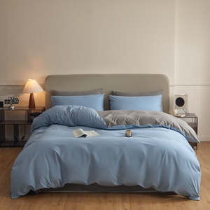 Juego de Ropa de Cama de Algodón Blanco al por Mayor para el Hogar: Funda de Almohada, Funda Nórdica y Sábana - Product Image 1