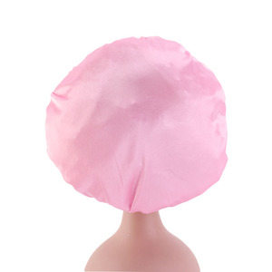 <span class=keywords><strong>Bonnet</strong></span> en satin <span class=keywords><strong>de</strong></span> couleur unie pour enfants Bonnets <span class=keywords><strong>de</strong></span> <span class=keywords><strong>nuit</strong></span> à large bande élastique Bonnets en soie pour cheveux pour tout-petits filles garçons Turban Chapeau <span class=keywords><strong>de</strong></span> <span class=keywords><strong>nuit</strong></span> - Product Image 5