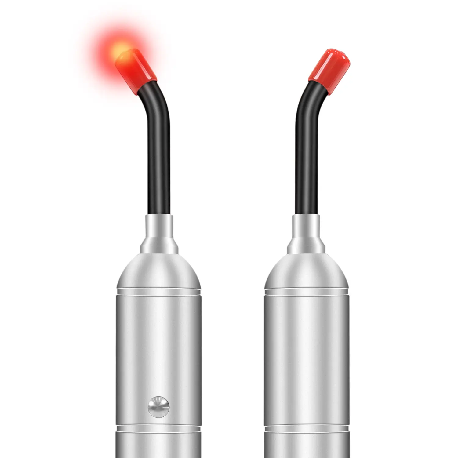 Lampu kilat LED untuk sakit hidung, senter terapi cahaya merah dekat 850nm 660nm