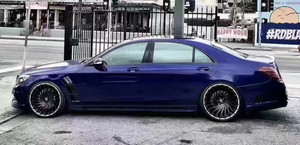 Nuovo Kit Carrozzeria <span class=keywords><strong>Mercedes</strong></span> Classe <span class=keywords><strong>S</strong></span> W222 Aggiornato Stile WD con Spoiler Anteriore/Posteriore e Minigonne Laterali - Product Image 3