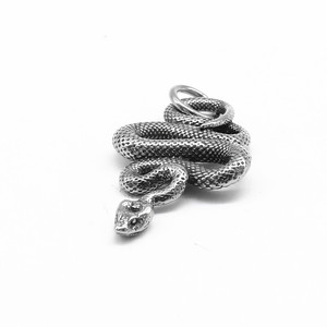 yunnique <b>Snake</b> Pendant Necklace 316 Stainless Steel Unisex Animal Zodiac Jewelry Gift - Product Image 5