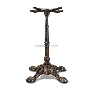 ריהוט חלקי חובה כבד וינטאג 'רגליים שולחן רגליים טופר כפות רגליים יצוק ברזל שולחן מסעדה בסיס אוכל קפה - Product Image 3
