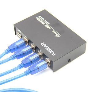 Fengjie 4 Port <b>Usb</b> <b>Switch</b> 2.0 Manual 1 To 4 Printer Sharing Adapter For Computer Office Use - Product Image 5