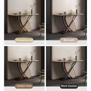 Venta caliente moderna entrada larga consola de <span class=keywords><strong>TV</strong></span> mesa para muebles de sala de estar - Product Image 4