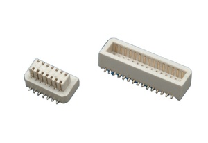 Conector de inserción lateral de ranura única con paso de 0.8 mm, conector de placa a placa, suministro de fábrica, conector SMT de 10-40 pines - Product Image 4