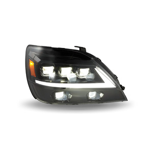 For 98-03 <b>LED</b> <b>Headlight</b> Assembly Kit With Daytime Running Lights & Turn Signal Blue 12V Light Color 12v <b>LED</b> <b>Headlights</b> for 98-03 - Product Image 5