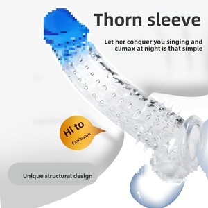 Wolf Tooth Soft Large Particle Verdicktes Kondom Umweltfreundlich Tragbar 0,1kg Erwachsenen-Sexspielzeug für Männer und Frauen - Product Image 2