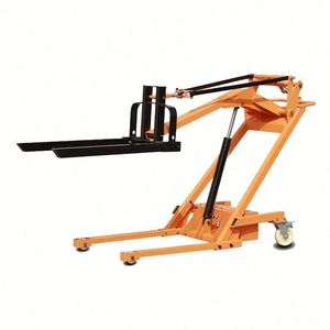 Hot Selling 500kg 1.5m Portable Small Electric Forklift Lithium <b>Battery</b> <b>24v</b> Mini Adjustable Electric Pallet Forklift Crane - Product Image 2