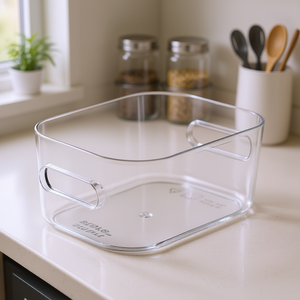 SmartStore Compact XS Storage <b>Container</b> 10 Pack <b>Clear</b> <b>Plastic</b> Organizer for Home Use - Product Image 3