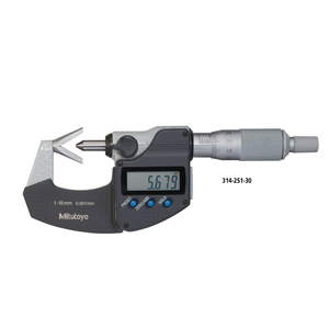 Micrómetro Vertical Mitutoyo Modelo 125-106-102 para Roscas, Rango de 25-50 mm, Compatible con Diversos Materiales de Trabajo - Product Image 5